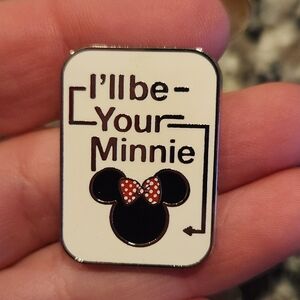 (5 For $30) Disney Pin I'll Be Your Minnie Disney Parks Pin